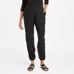 The Nines by HATCH Maternity - Floral Print Relaxed Elastic Waist Pull-On Pants